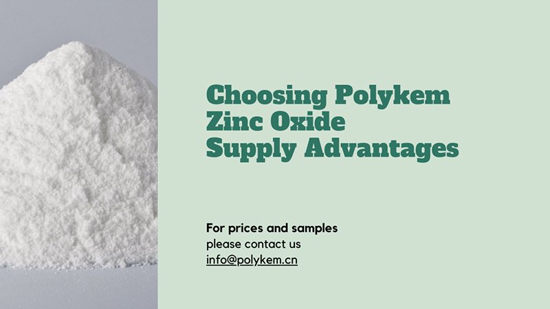 Polykem zinka oxidoa aukeratzeko arrazoiak: hornikuntzaren abantailak