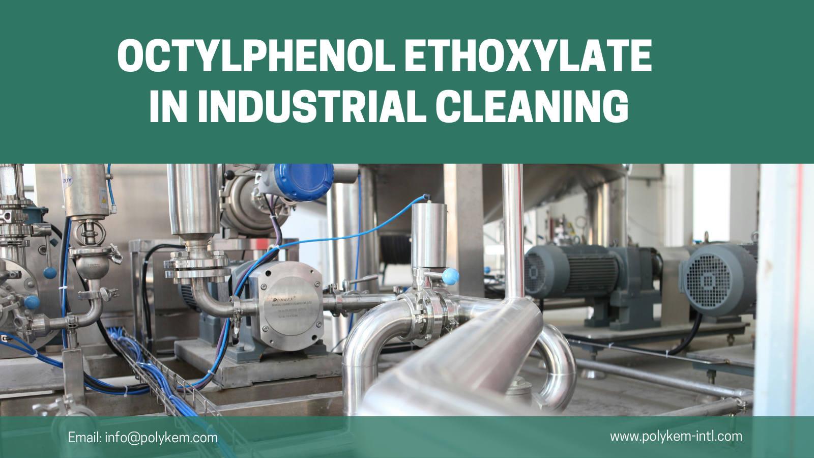 Azterketa sakona: Garbiketa industrialean Octylphenol Ethoxylate errendimendu handia