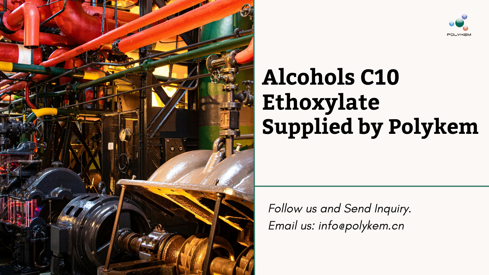 Polykem Alkoholak C10 Ethoxylate: industria kimikoarentzako irtenbide surfaktibo eraginkorra
