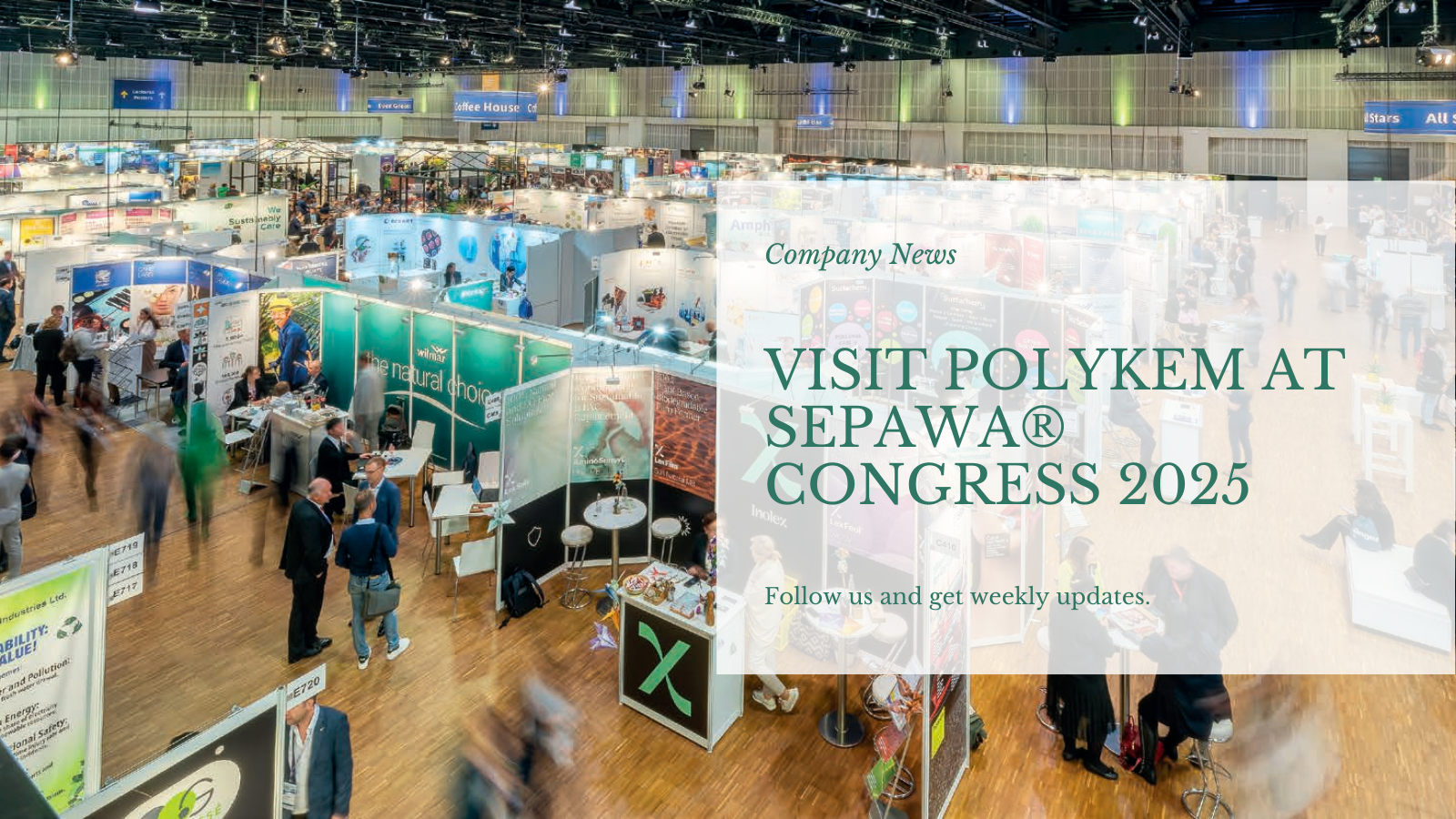 Bisita ezazu Polykem Booth 2025 Kongresuko 2025ean Berlinen!