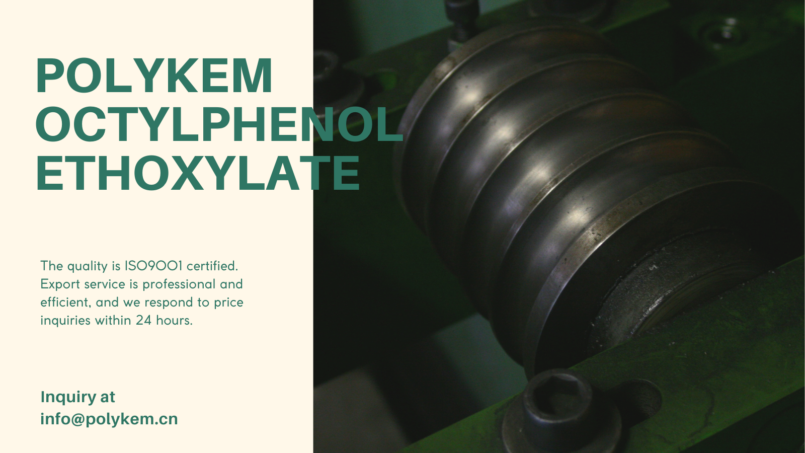 OPEO solutua ala disolbatzailea al da? Polykem-en octylphenol etoxilatoaren ezaugarriak eta aplikazioak