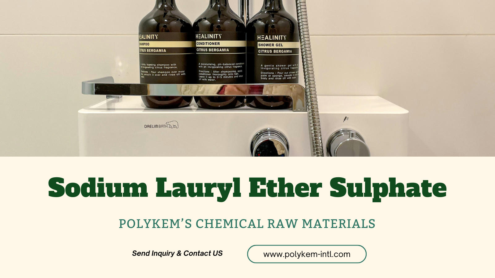 Zure konfiantzazko bazkide surfaktantea: Polykem' Sodium Lauryl Ether Sulfate (SLES)